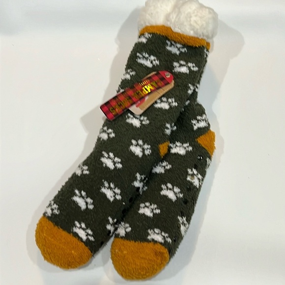 Simply Southern Camper Socks - One Size - Animal Paws - NWT - Picture 1 of 5